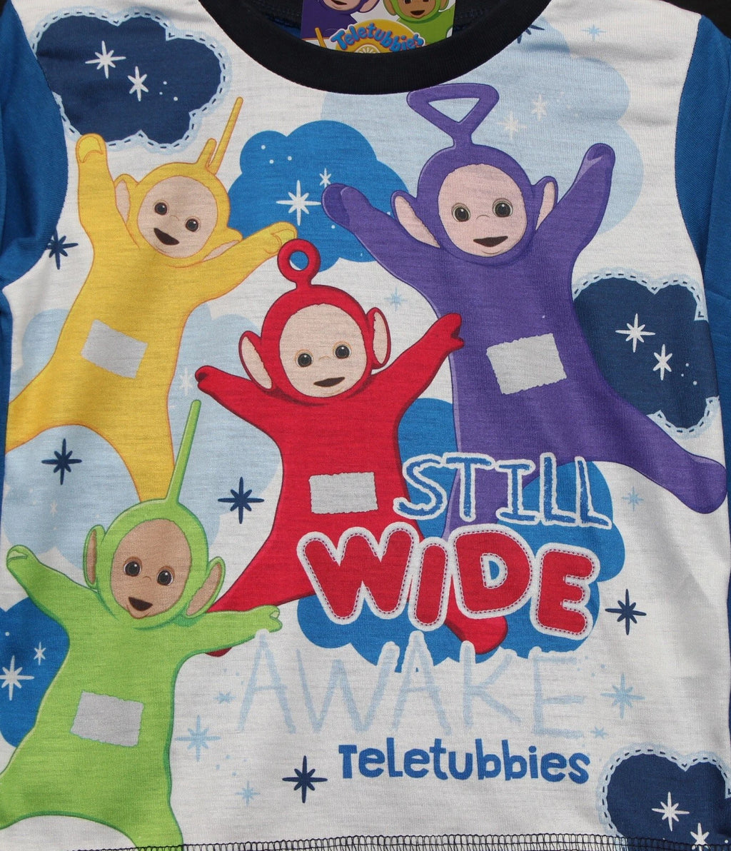 TELETUBBIES Boy's Pyjamas/Blue PJs in a Choice of Styles Sizes 12 months-4 years