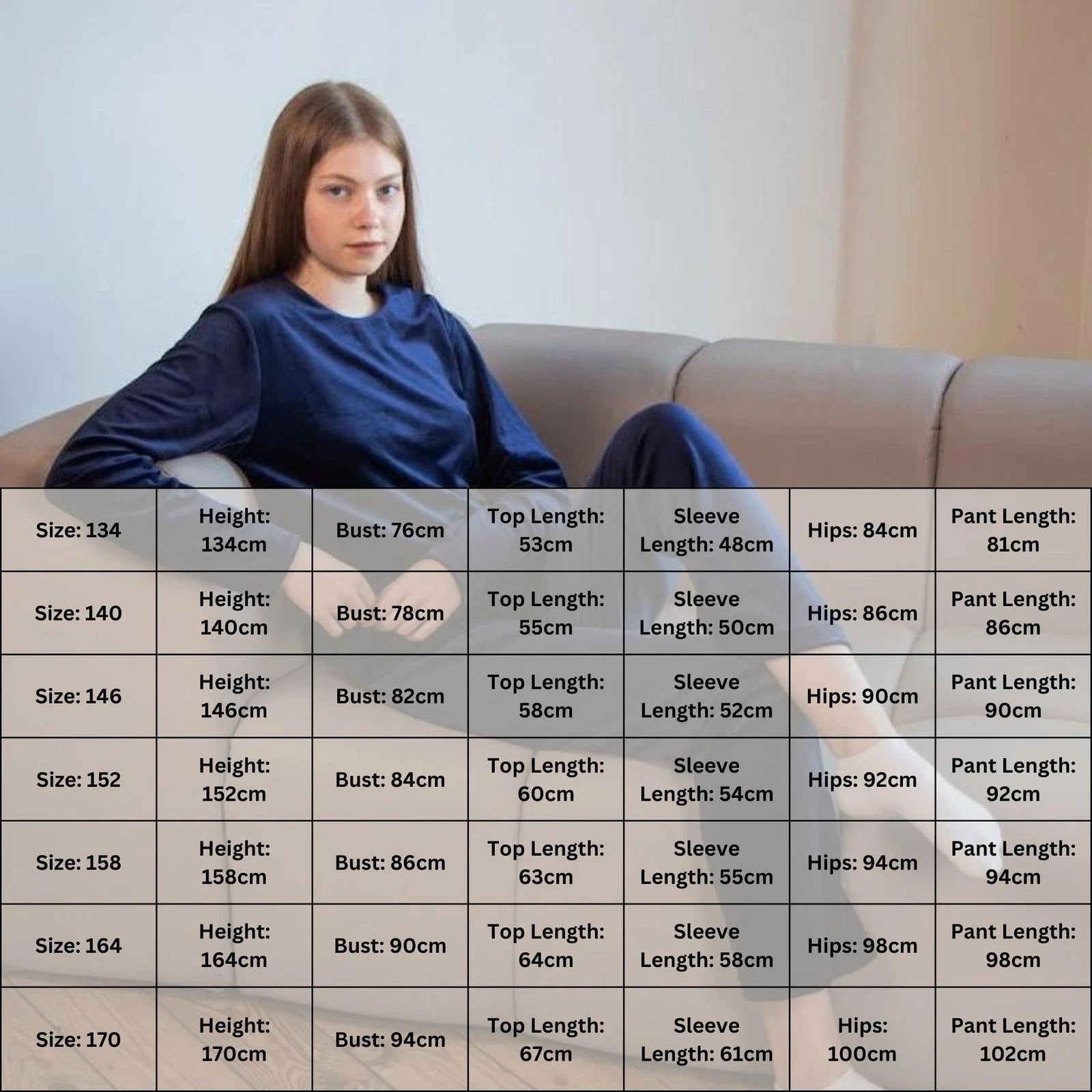 Girls’ Velour Pajama Set – Warm Plush & Elegant Design, Winter,  Nosi svoe 63...