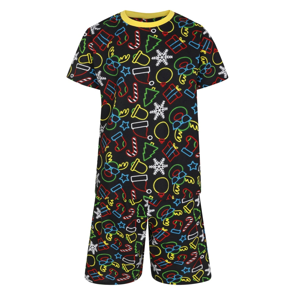 Boys Short Pyjamas Character Christmas PJ Sets Nightwear 9 10 11 12 13 14 15 16Y