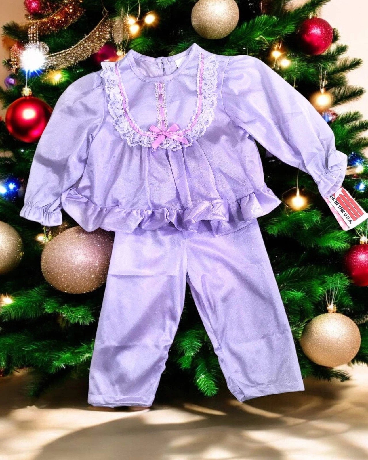 Laura Dare Girls Long Sleeve PJ Set (see colors)