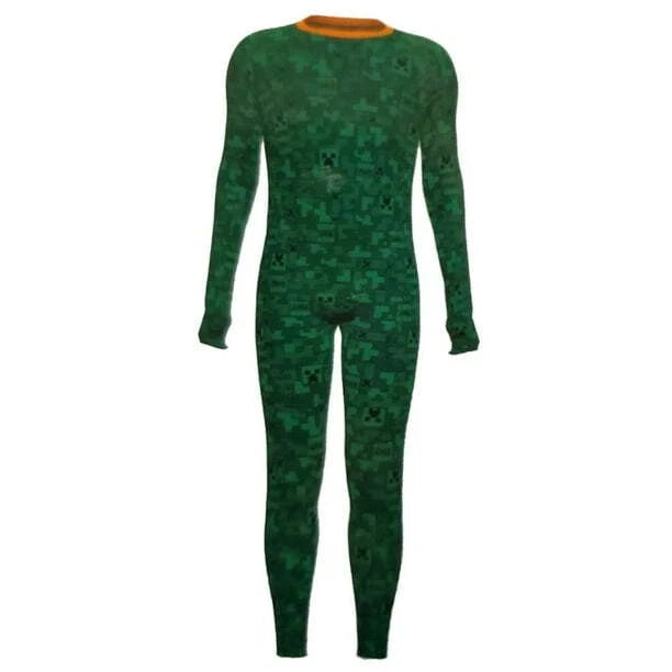 ClimateRight Boy's Poly Spandex Pick Theme 2pc Top & Pants Thermal Underwear Set