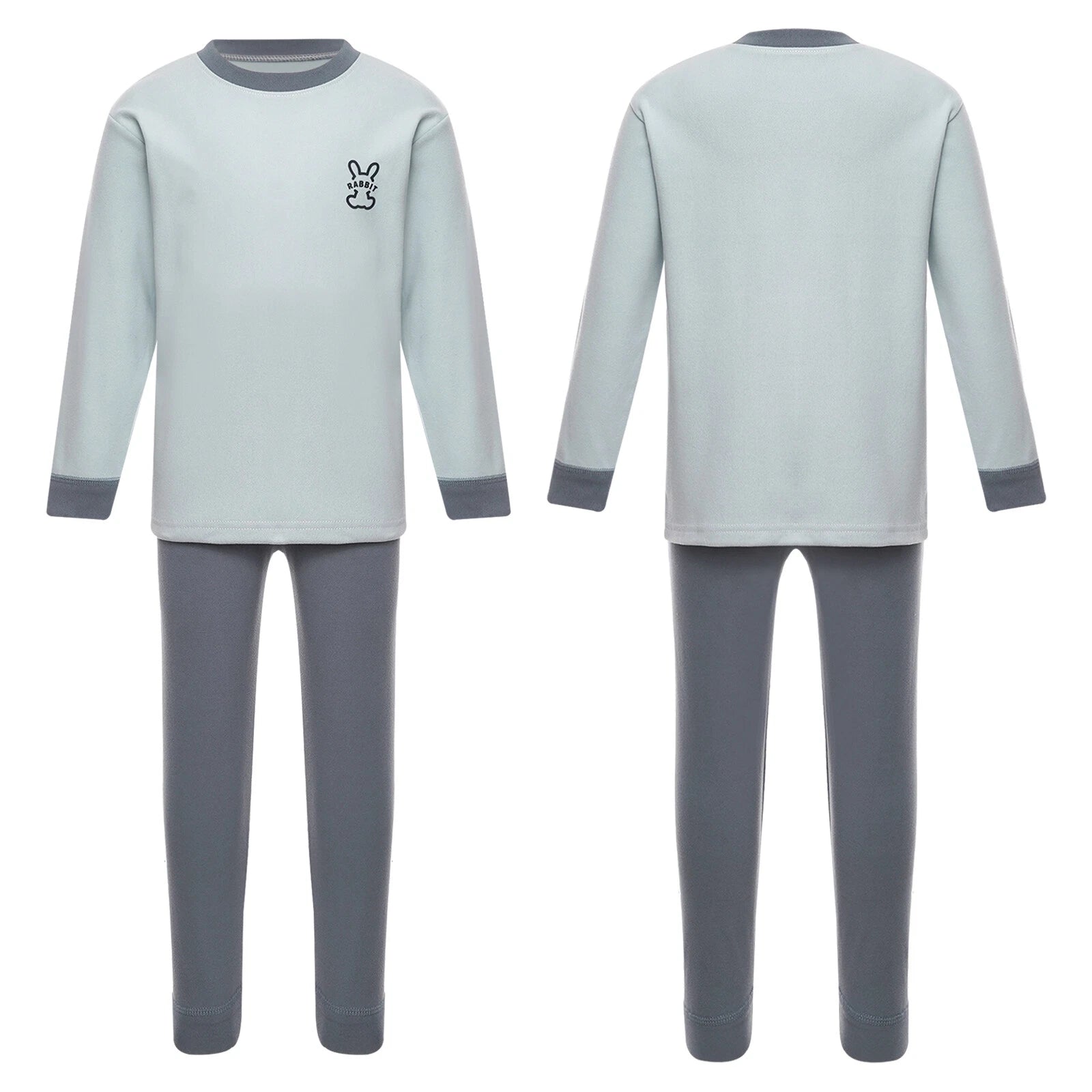 Kids Sleepwear Trousers Pajama Set Tops Loungewear Clothes Underwear Casua