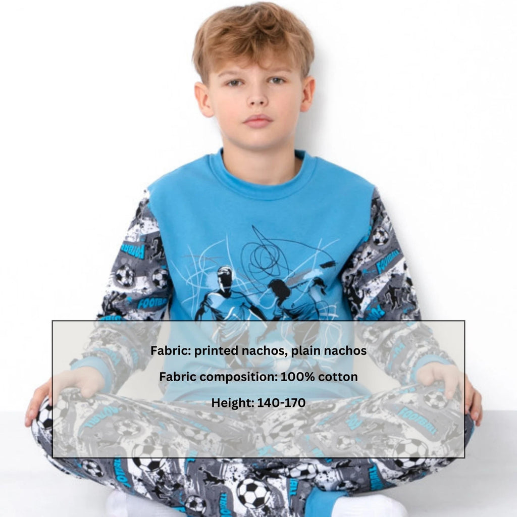 Pajama Set (boys), Demi-season,  Nosi svoe 6076-024-33-1-1 (futbol-hrafit)