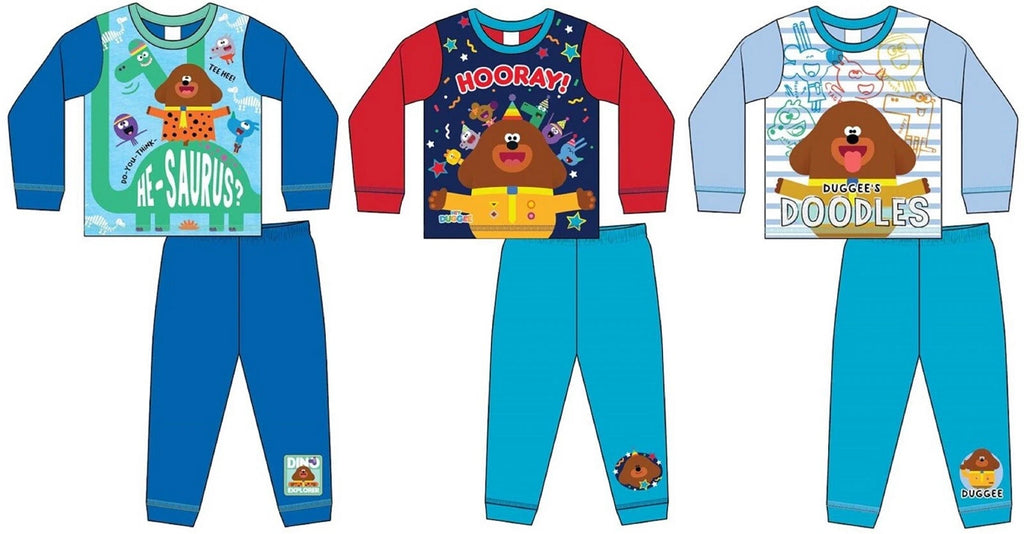 Boy's HEY DUGGEE Pyjamas / PJs in a Choice of 6 Styles  Sizes 18 months-5 years
