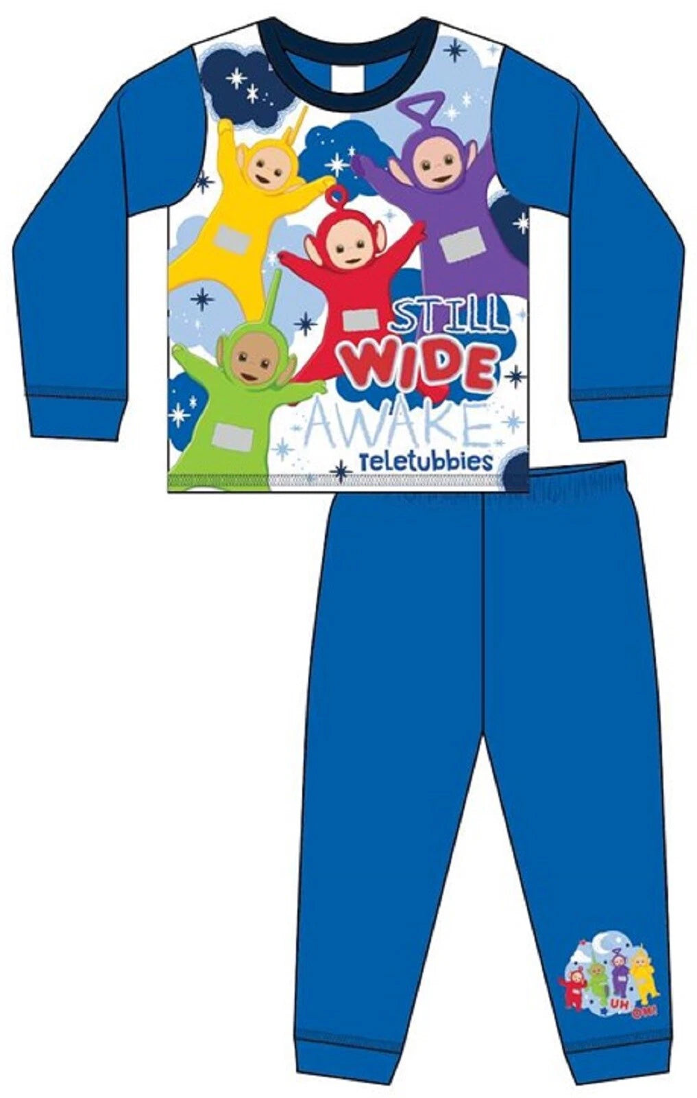 TELETUBBIES Boy's Pyjamas/Blue PJs in a Choice of Styles Sizes 12 months-4 years
