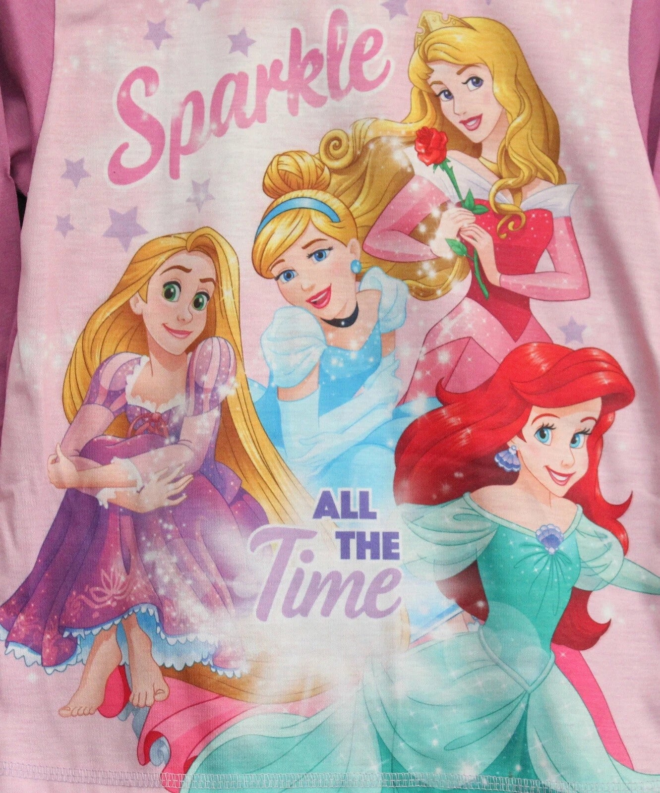 Girl's DISNEY PRINCESS Pyjamas / PJs in a Choice of 3 Styles - 18 months-5 years