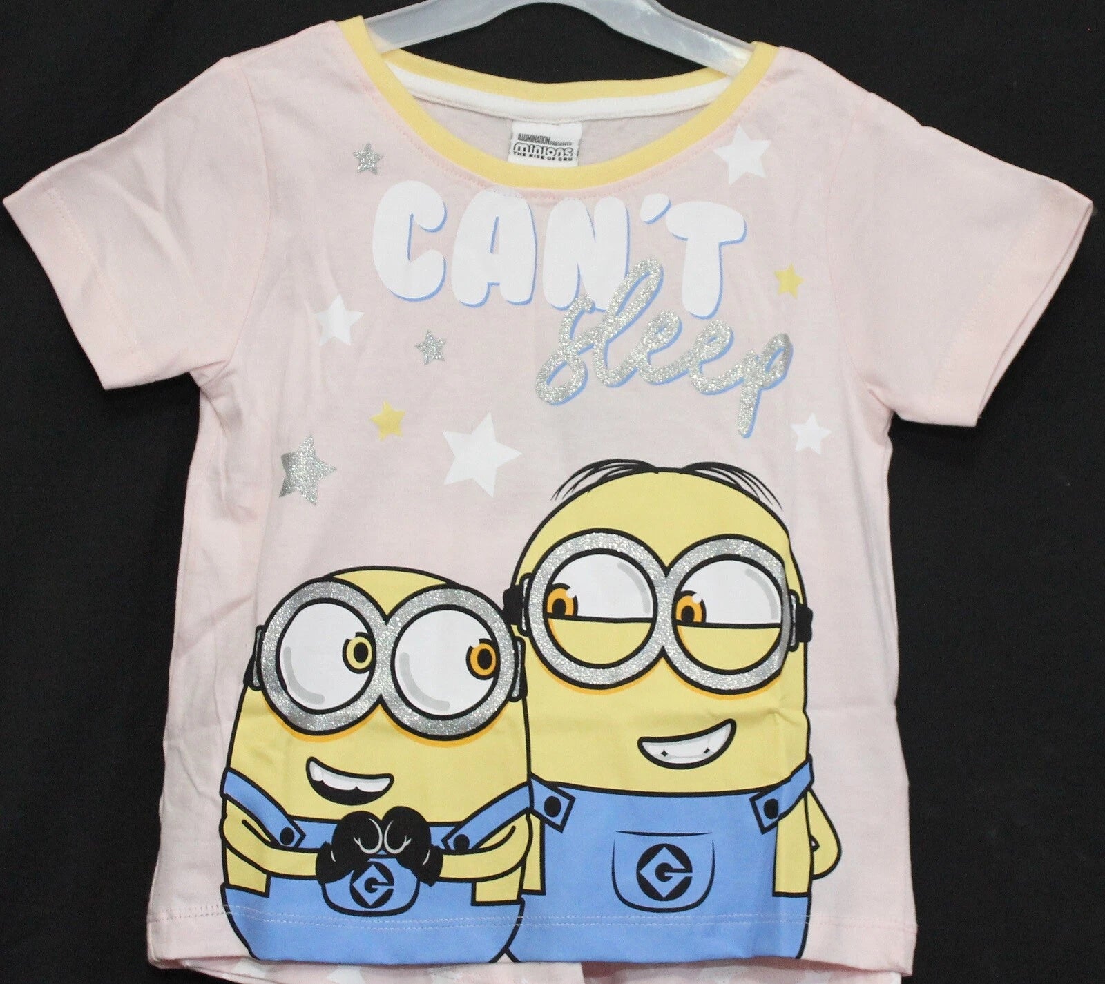 MINIONS Girl's Short Pyjamas/ DESPICABLE ME Shorty PJs in Sizes 2-10 years