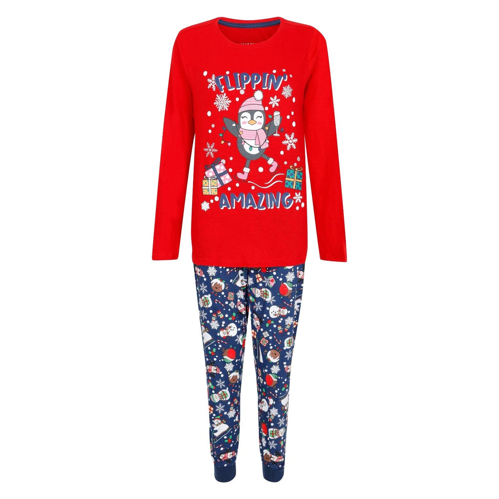 Christmas Pyjamas Family Matching Mens Ladies Boys Girls XMAS Novelty PJ Sets