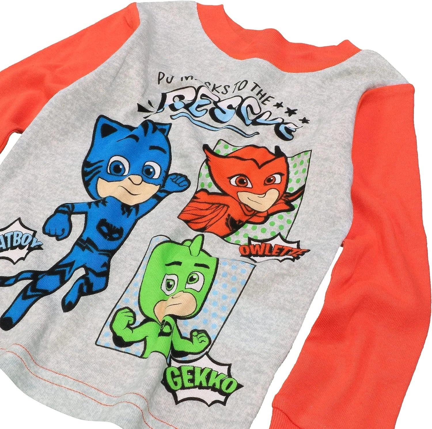 PJ Masks Boys' Snug Fit Cotton Pajamas