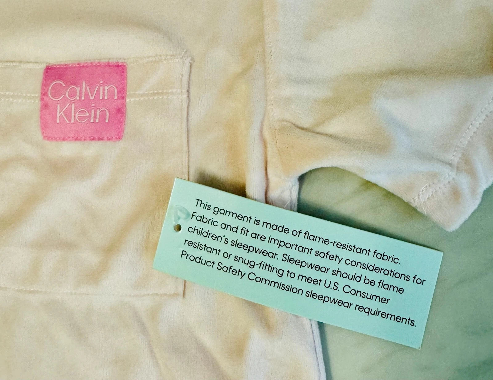 Calvin Klein Ck Youth 3 Piece Sleepwear Pajama SET Blue Green Pink BOY GIRLS NEW