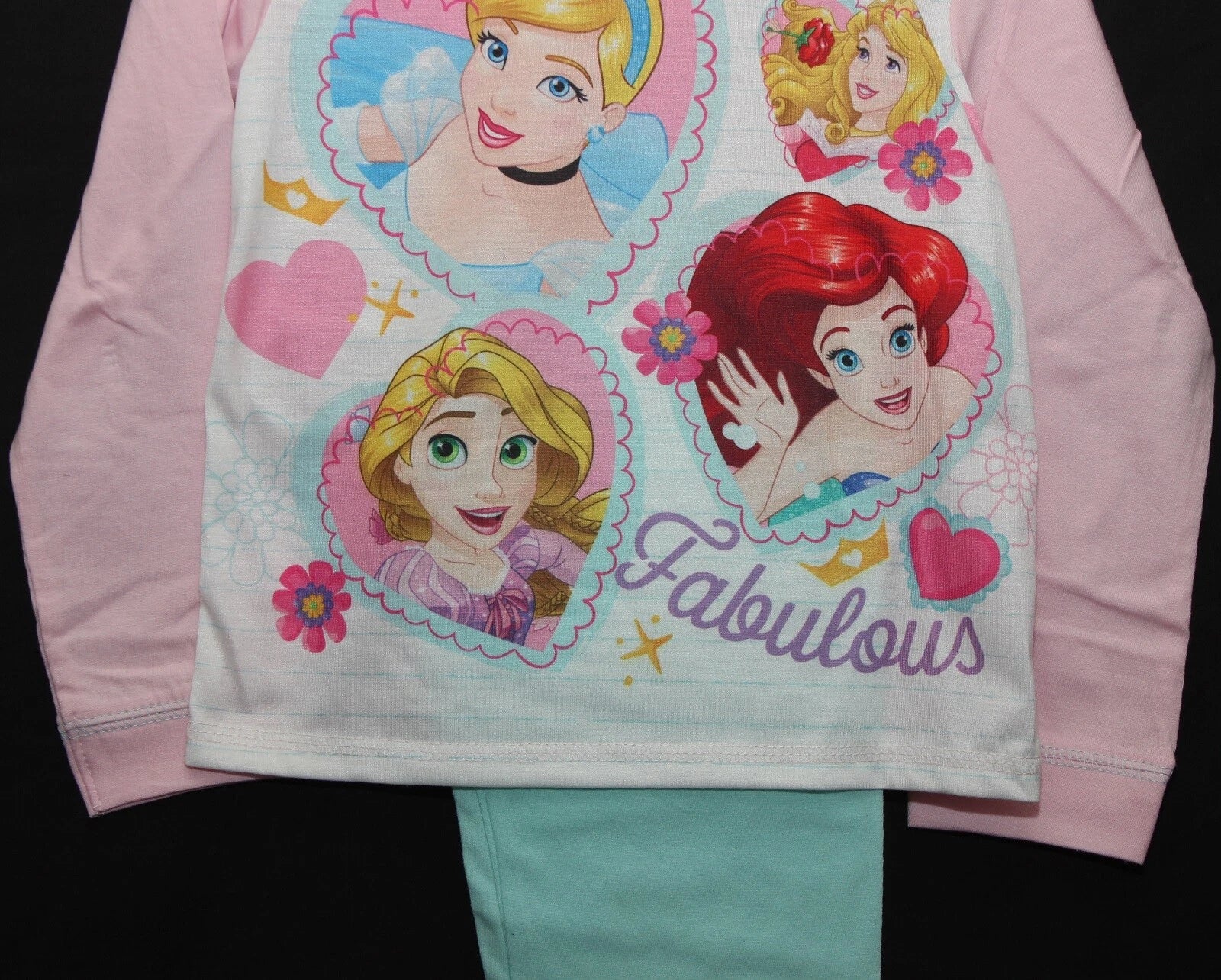 Girl's DISNEY PRINCESS Pyjamas / PJs in a Choice of 3 Styles - 18 months-5 years