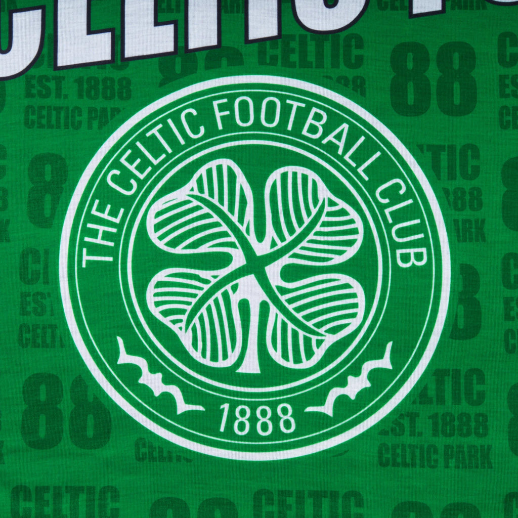 Celtic FC Boys Pyjamas Short Kids Sleepwear OFFICIAL Football Gift