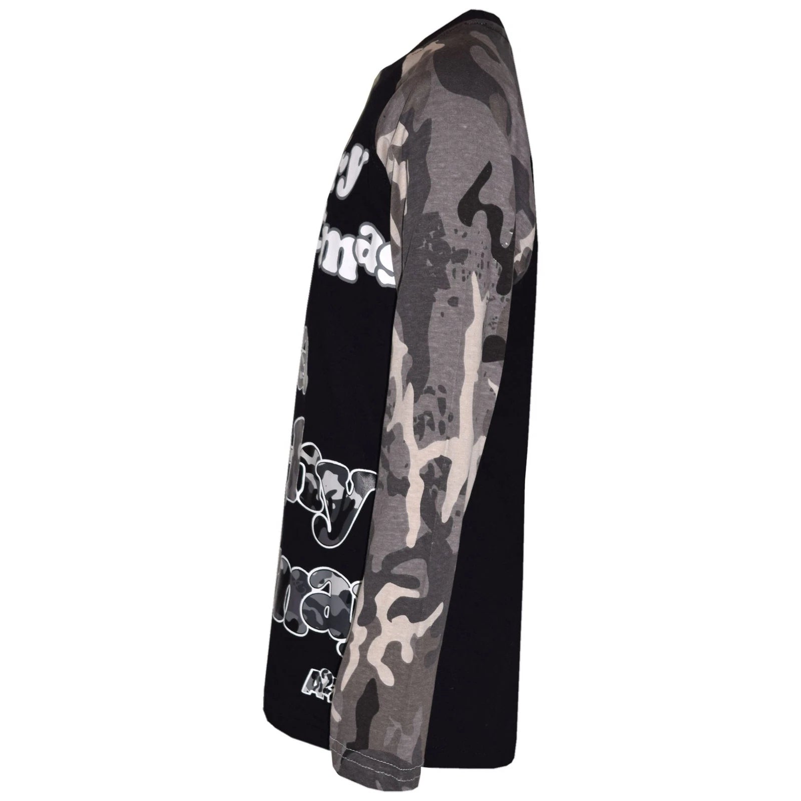 Kids Girls Boys Camo Charcoal Print PJ S YA FILTHY Christmas Pyjamas Sets