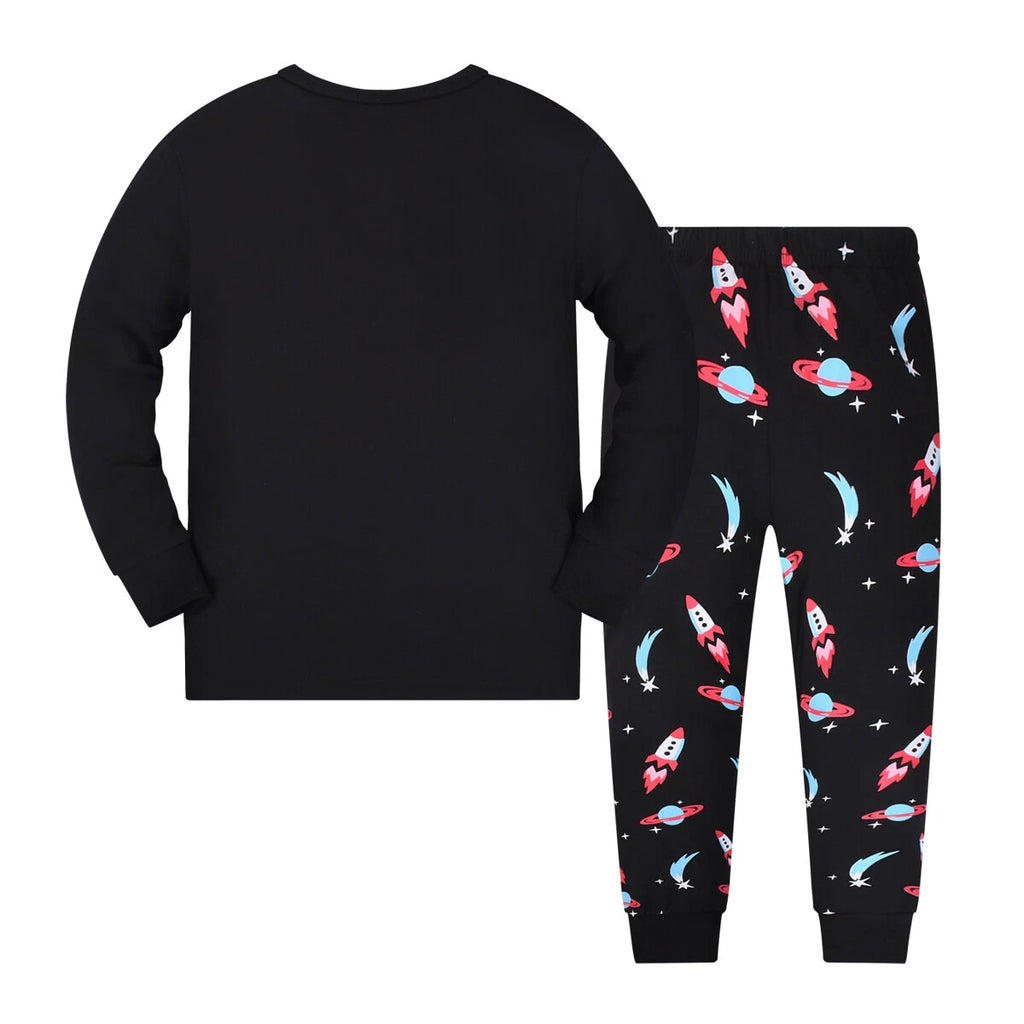 Kids Boys Pyjama Pyjamas Set PJs Sleepwear Nightwear Size 3 4 5 6 7 8 yrs