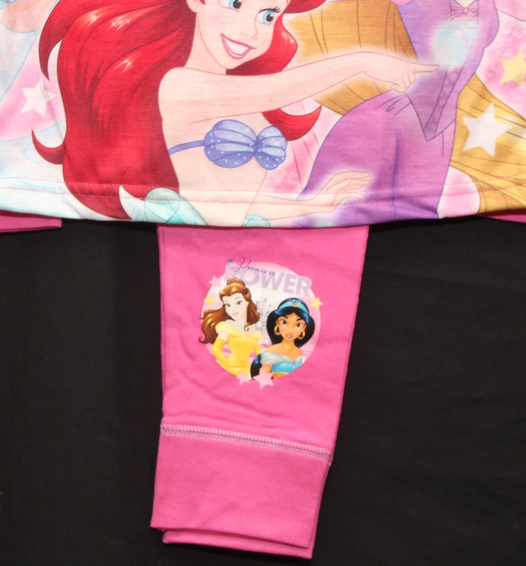 DISNEY PRINCESS Girls Pyjamas /Princess PJs in a Choice of 3 Styles 4-10 years