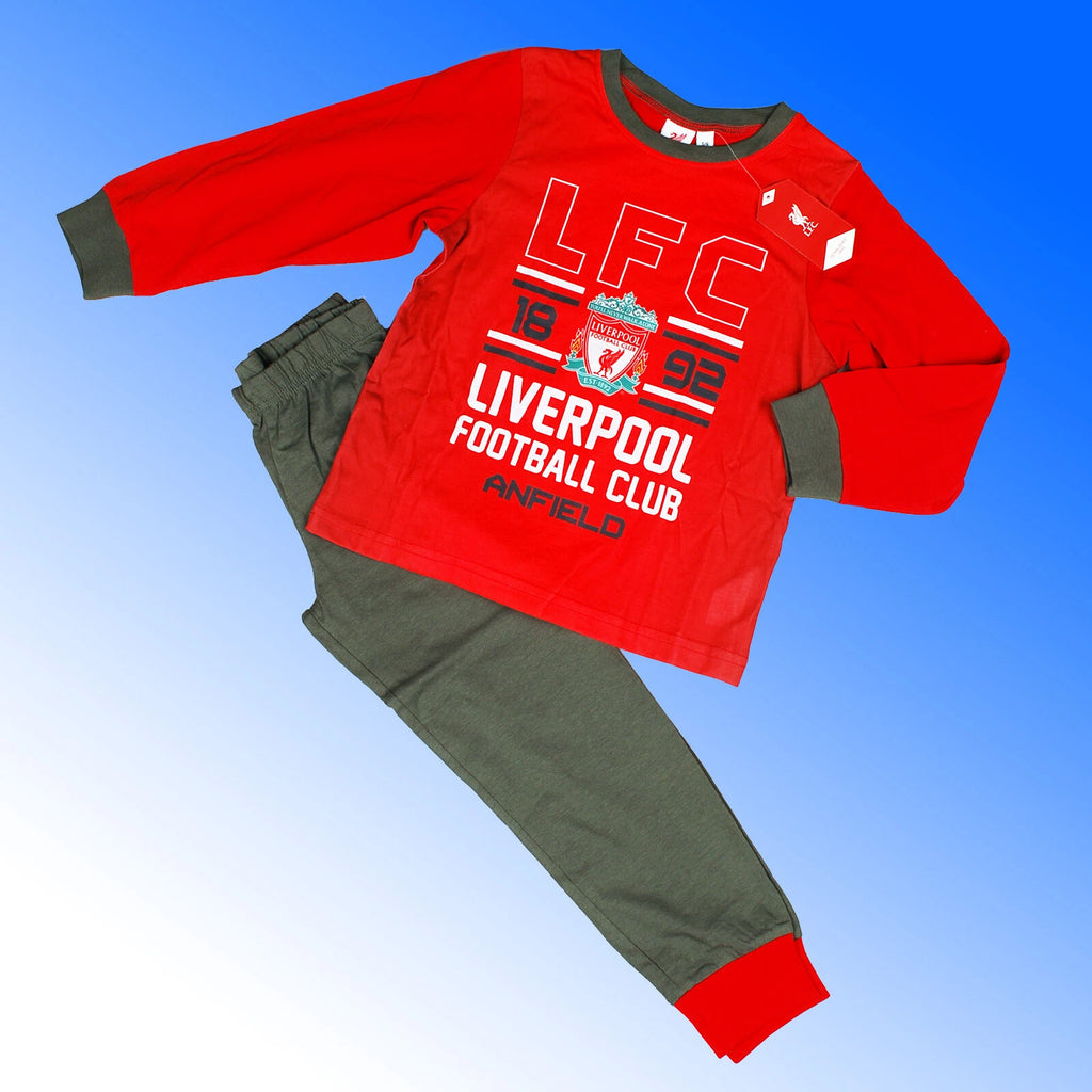 Boys Liverpool Pyjamas  LFC  Age 3 4 5 6 7 8 9 10 11 12 13 Years