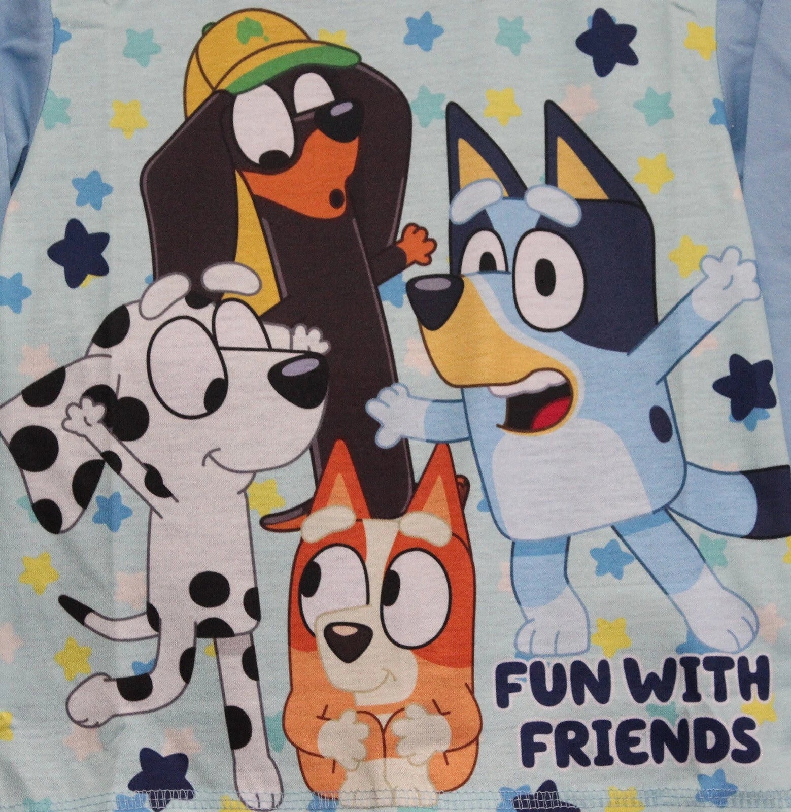 BLUEY Boy's Pyjamas /BLUEY & BINGO Long-Sleeved PJs Sizes 18 months-5 years