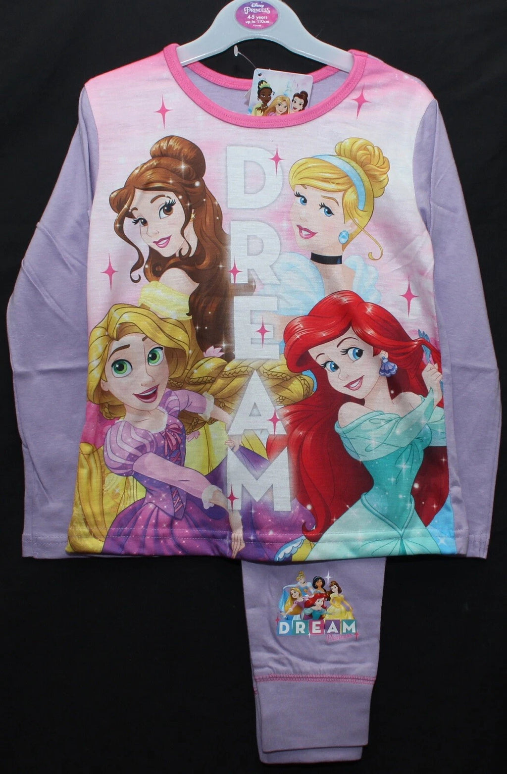 DISNEY PRINCESS Girls Pyjamas /Princess PJs in a Choice of 3 Styles 4-10 years