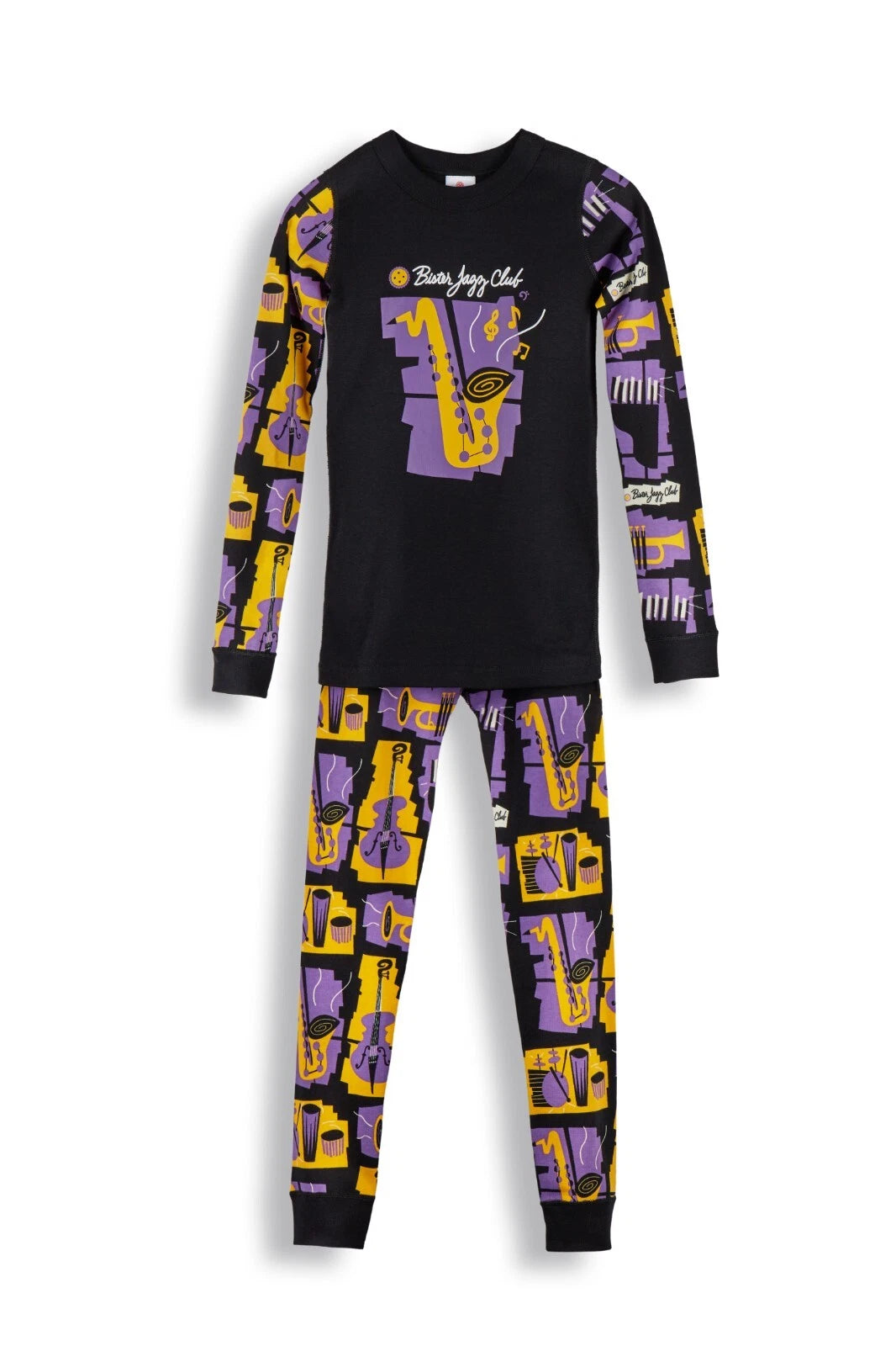 Organic cotton Music Club Jazz Band Long Sleeve Pajama Set