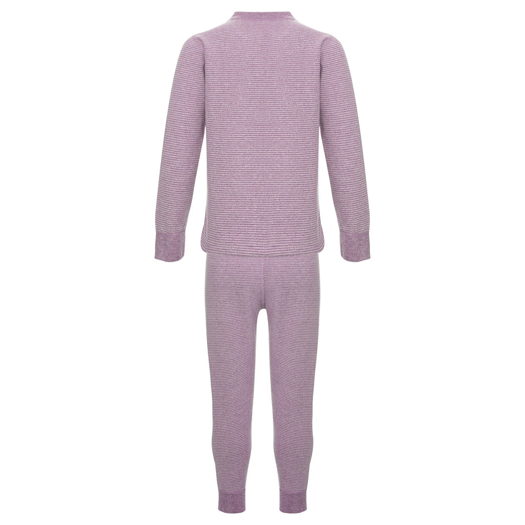 Kids Boys Girls Underwear T-shirt Pajama Set With Pants Nightwear Winter Tops