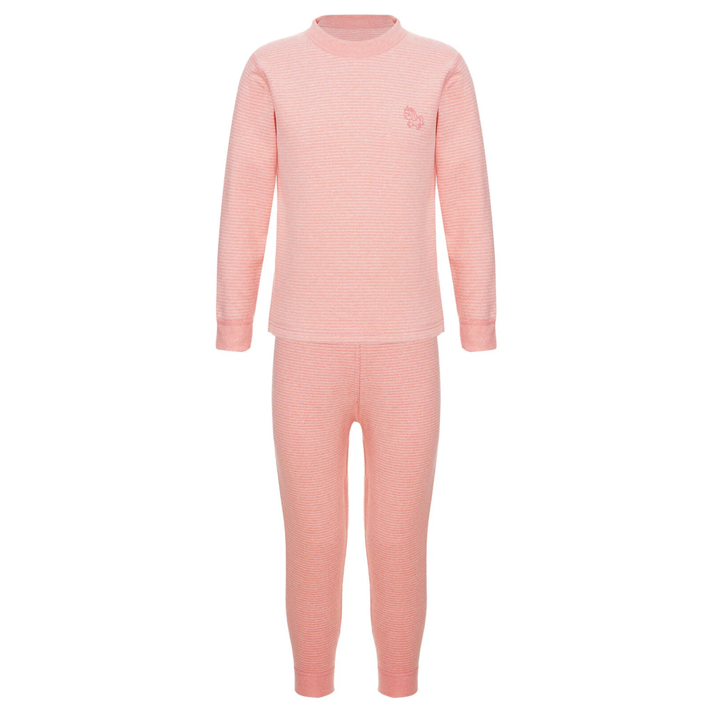 Kids Boys Girls Underwear T-shirt Pajama Set With Pants Nightwear Winter Tops