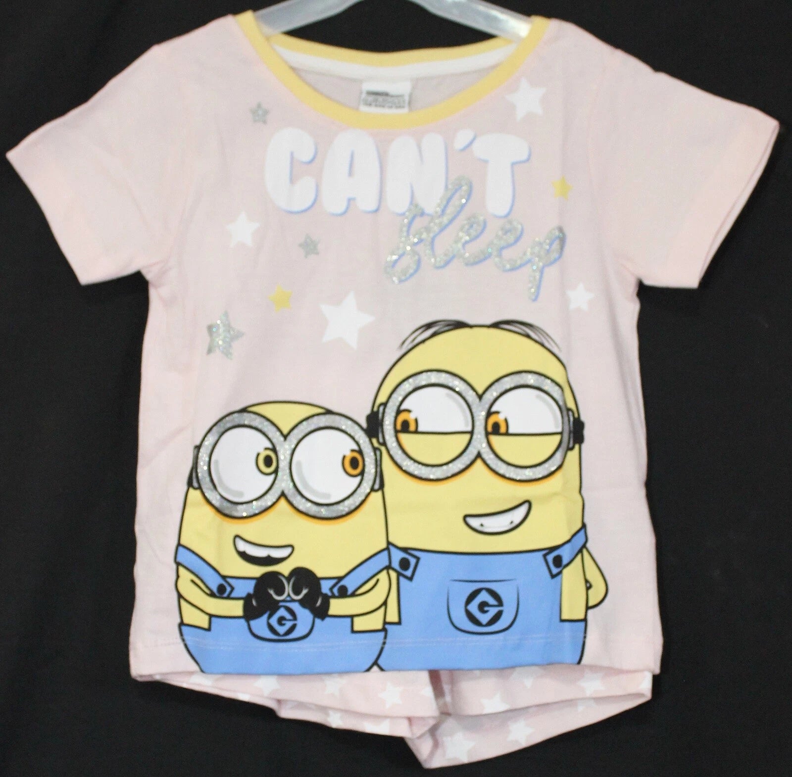 MINIONS Girl's Short Pyjamas/ DESPICABLE ME Shorty PJs in Sizes 2-10 years