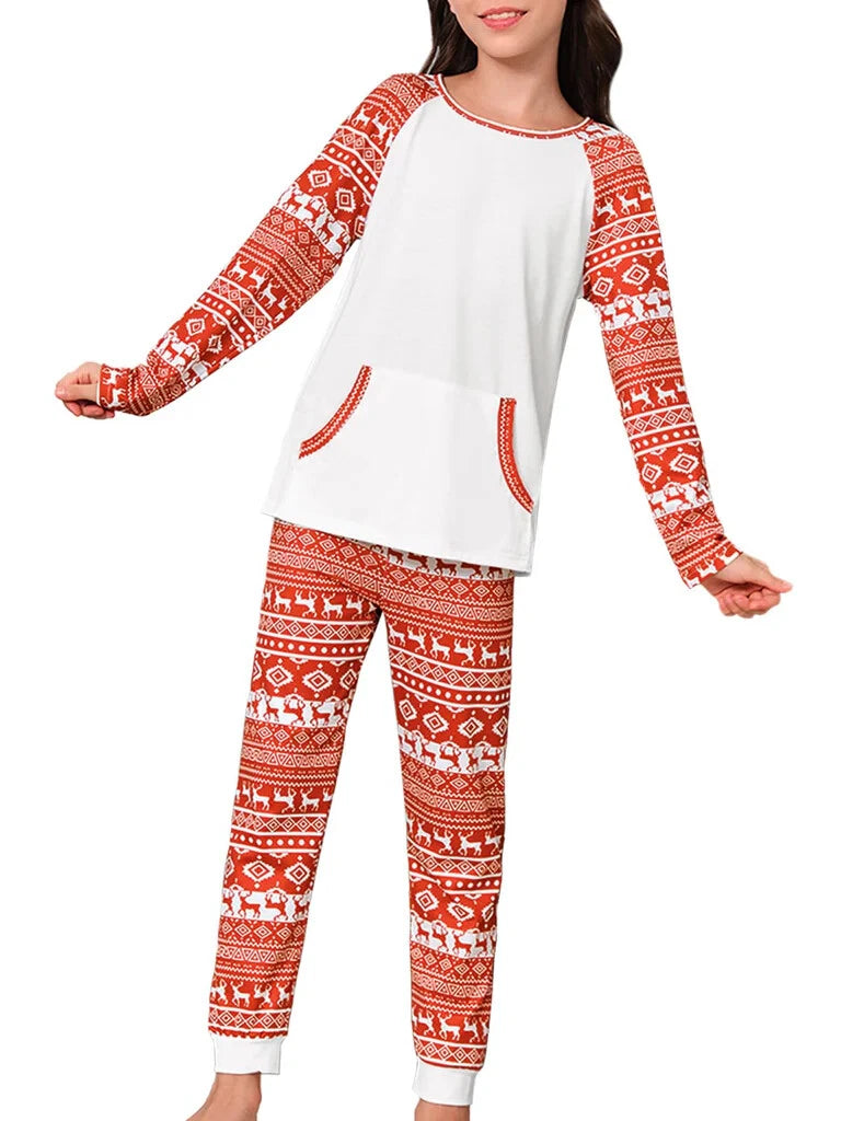 Kids - Boys / Girls Clothing Set 2 pieces Christmas Pjs Set Xmas Long Sleeve