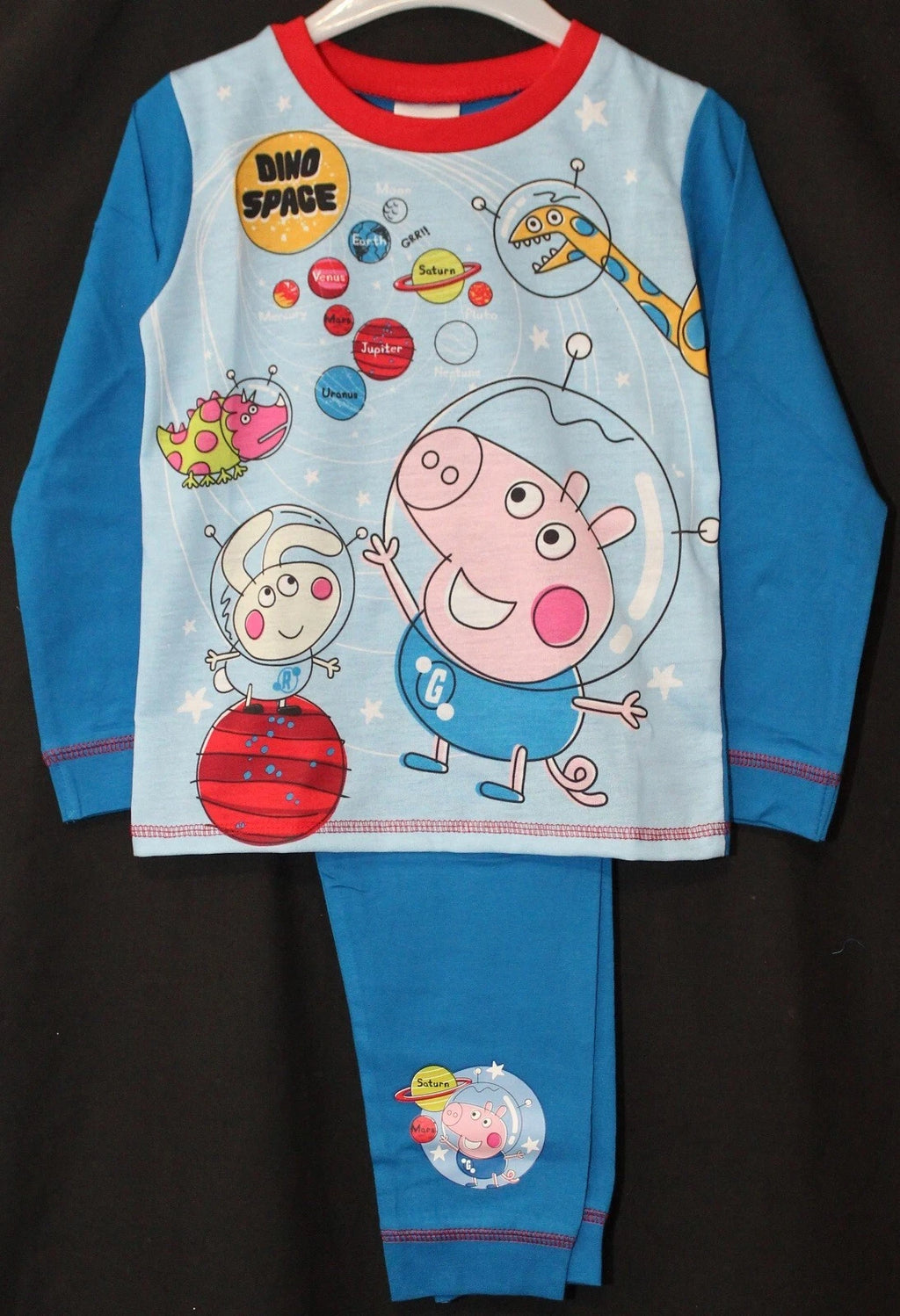 GEORGE PIG Boy's Pyjamas /PEPPA PIG Long-Sleeved PJs Sizes 18 months-5 years