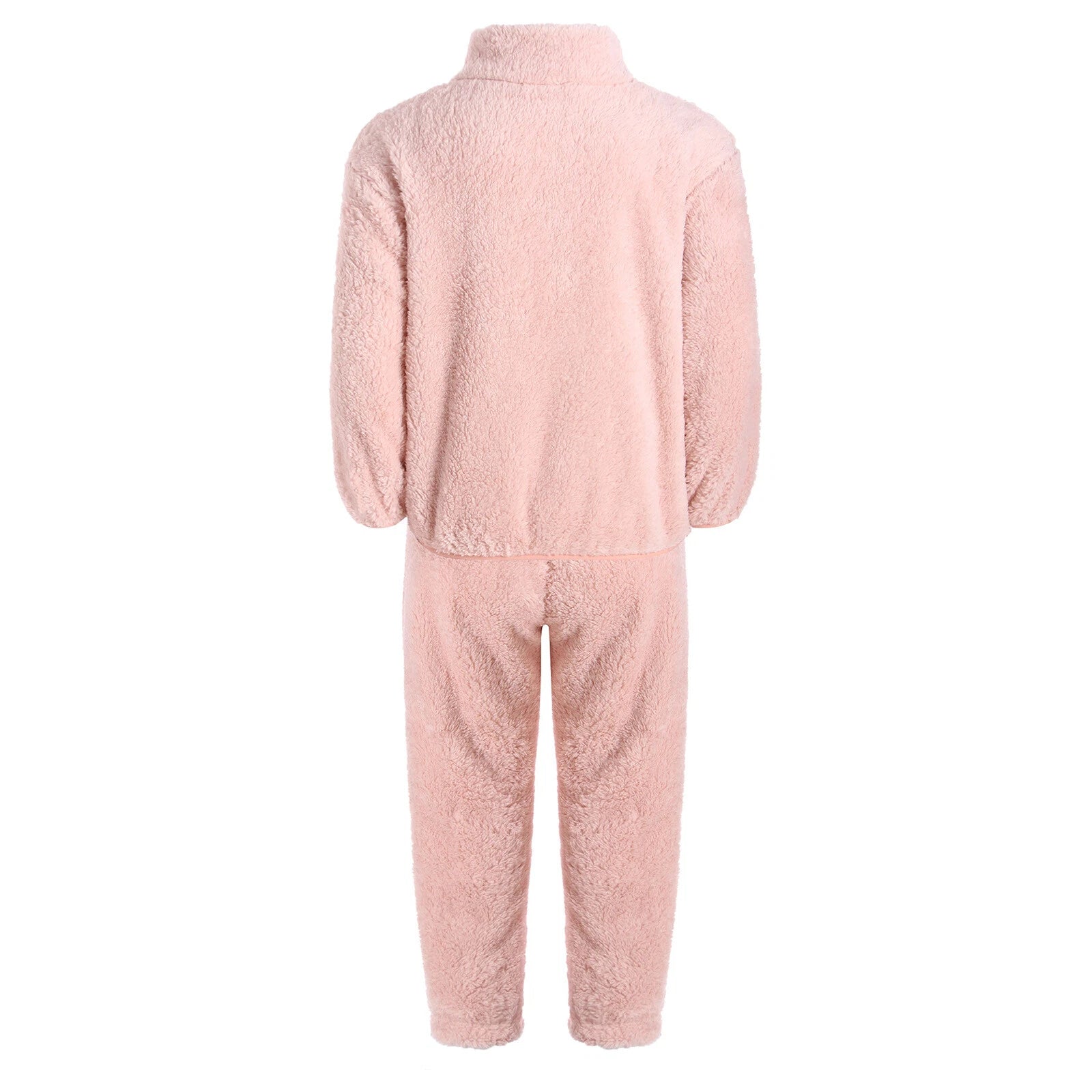 Unisex Kids Pajama Bottoms Outfit Winter Set Coral Fleece Costume Tops Casuai