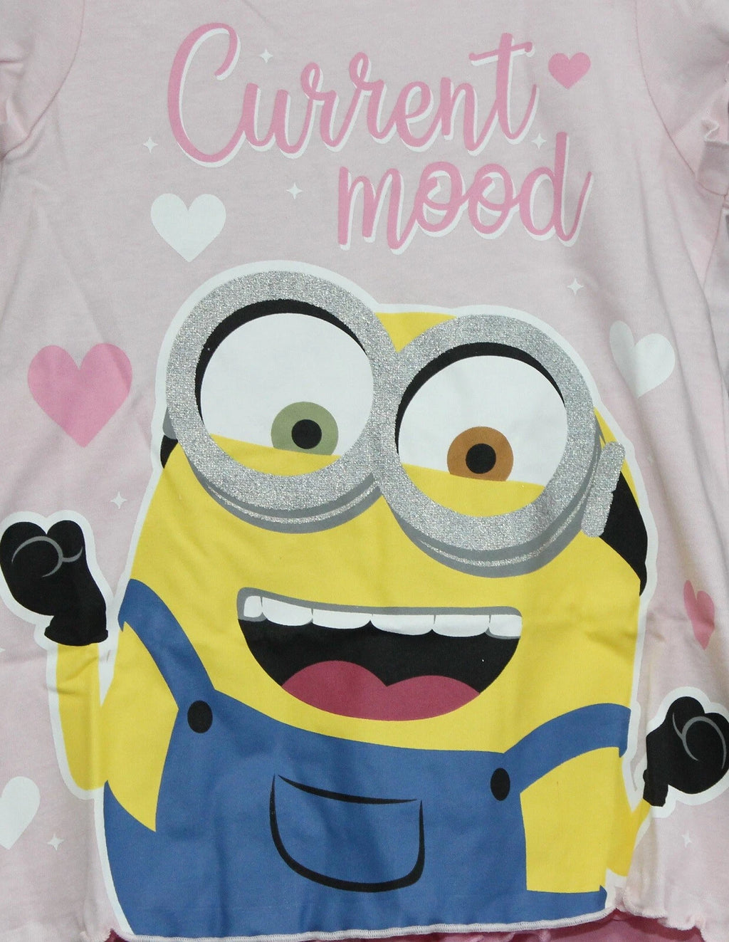 MINIONS Girl's Short Pyjamas/ DESPICABLE ME Shorty PJs in Sizes 2-10 years