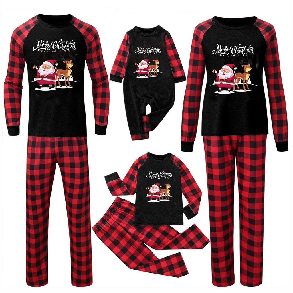 Christmas Family Matching Pyjamas Dog Adult Kids Nightwear Comfy Pajamas Pjs Set