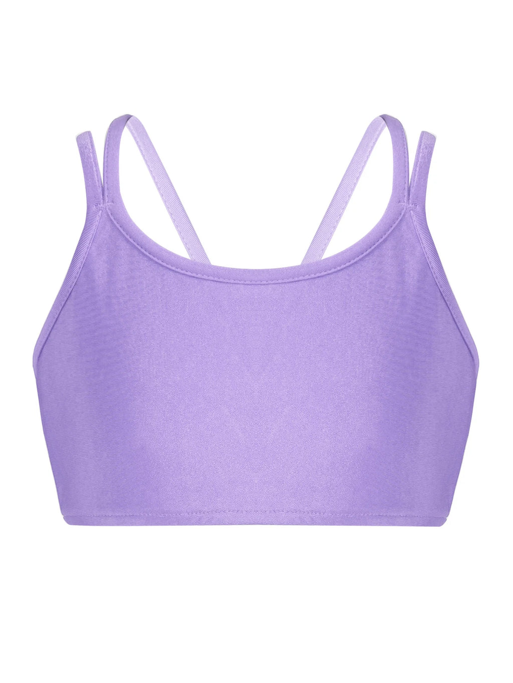 Kids Girls Pajamas Solid Color Set With Pants Outfits Nightwear Round Neck Tops