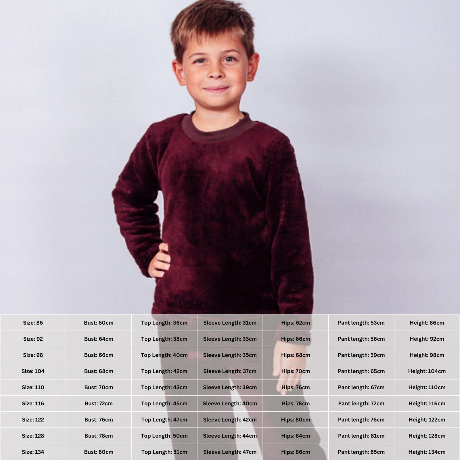 Boys’ Pajama Set – Soft Fabric & Cozy Fit for Sleep, Winter,  Nosi svoe 6079-...