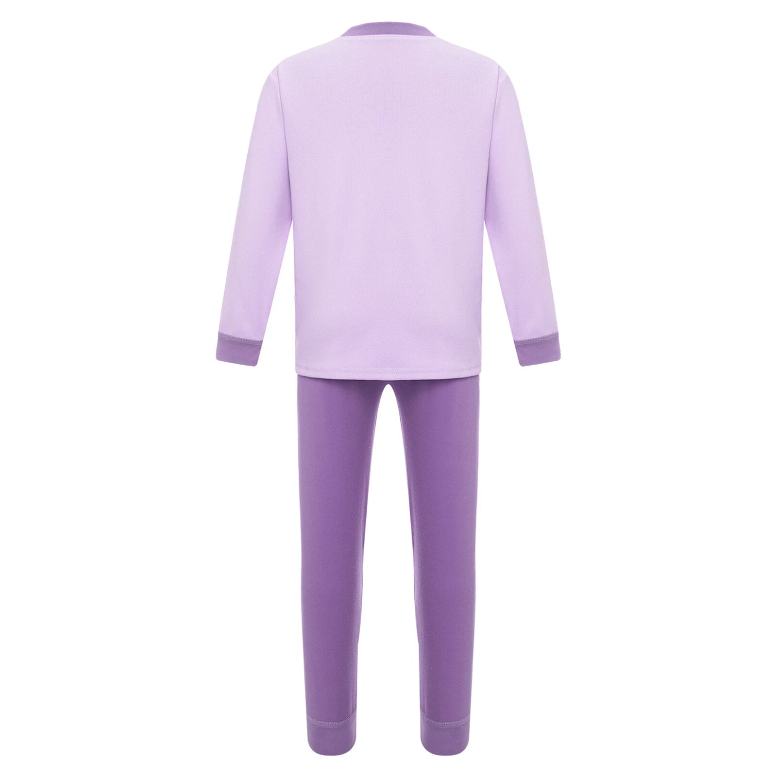 Kids Loungewear Crewneck Sleepwear Tops Pajama Set Casual Underwear T-shirt