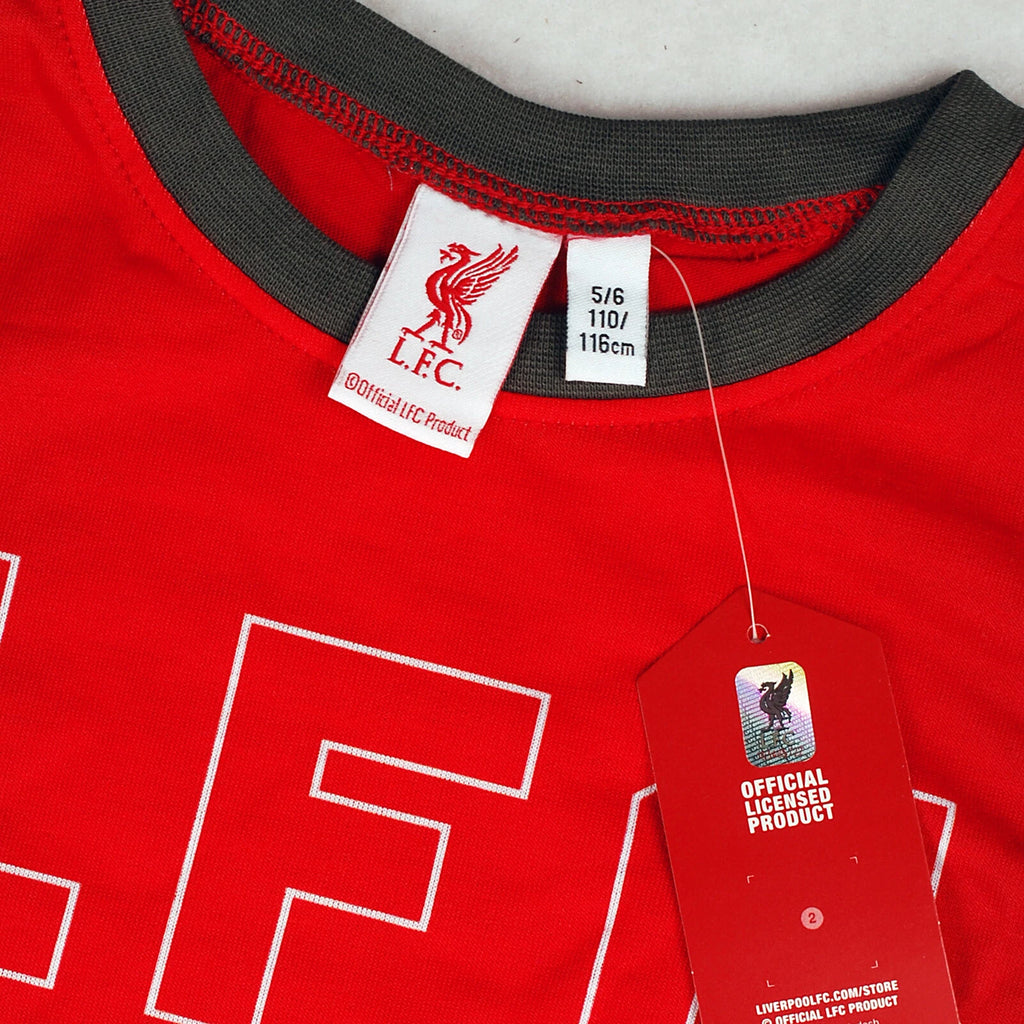 Boys Liverpool Pyjamas  LFC  Age 3 4 5 6 7 8 9 10 11 12 13 Years