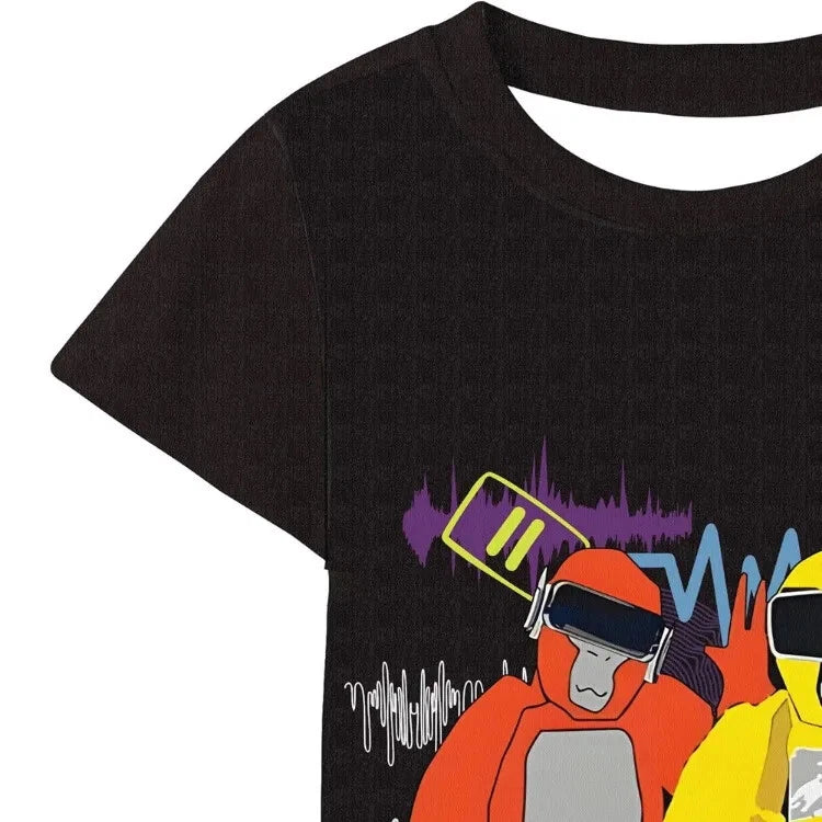 Gorilla monkey T Shirt Kids Monke Short Sleeve T-shirt Shorts Summer Pajama sets