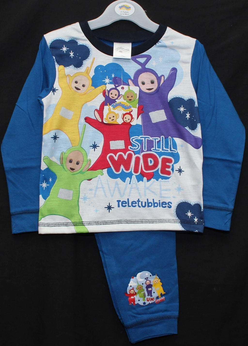 TELETUBBIES Boy's Pyjamas/Blue PJs in a Choice of Styles Sizes 12 months-4 years