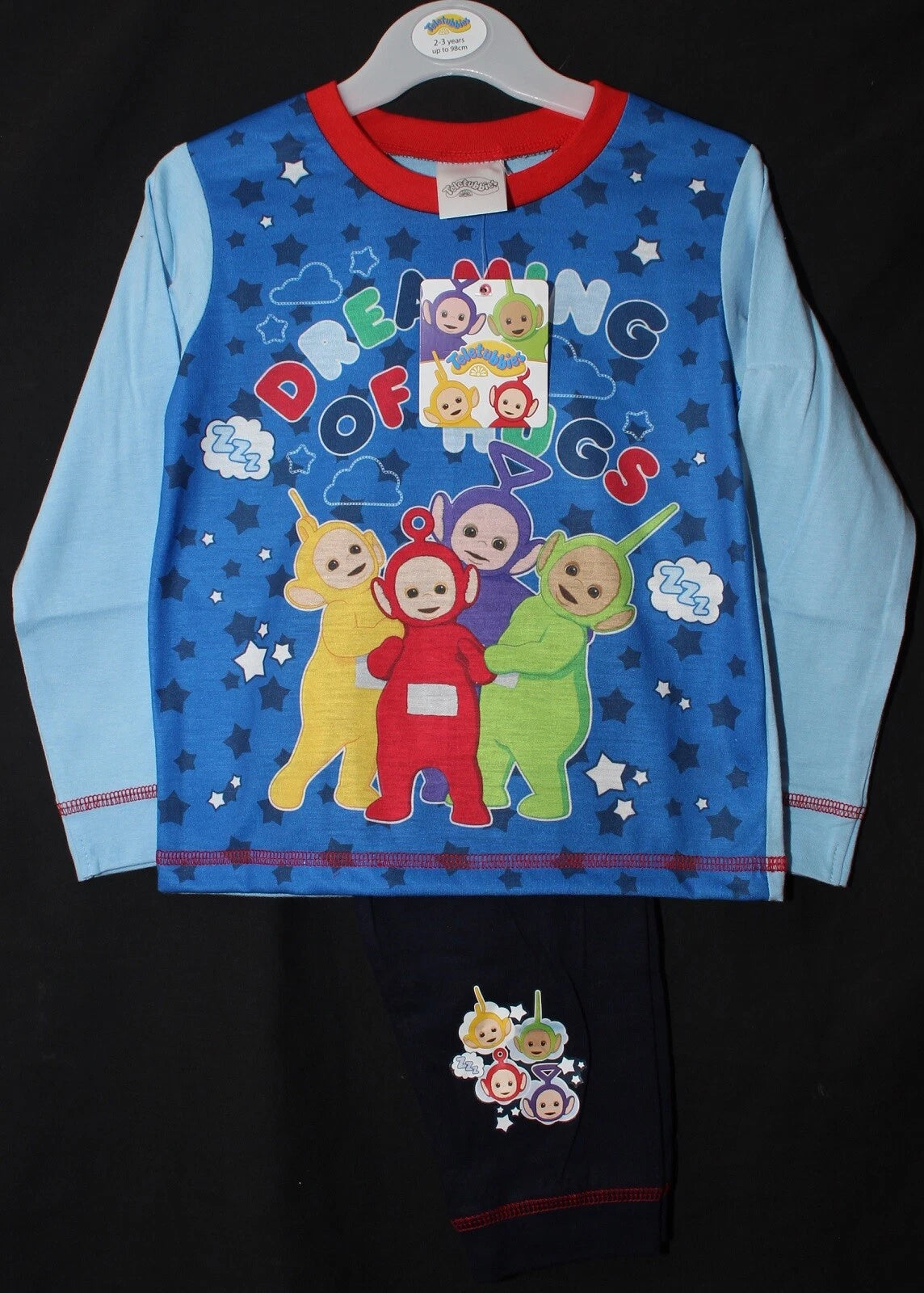 TELETUBBIES Boy's Pyjamas/Blue PJs in a Choice of Styles Sizes 12 months-4 years