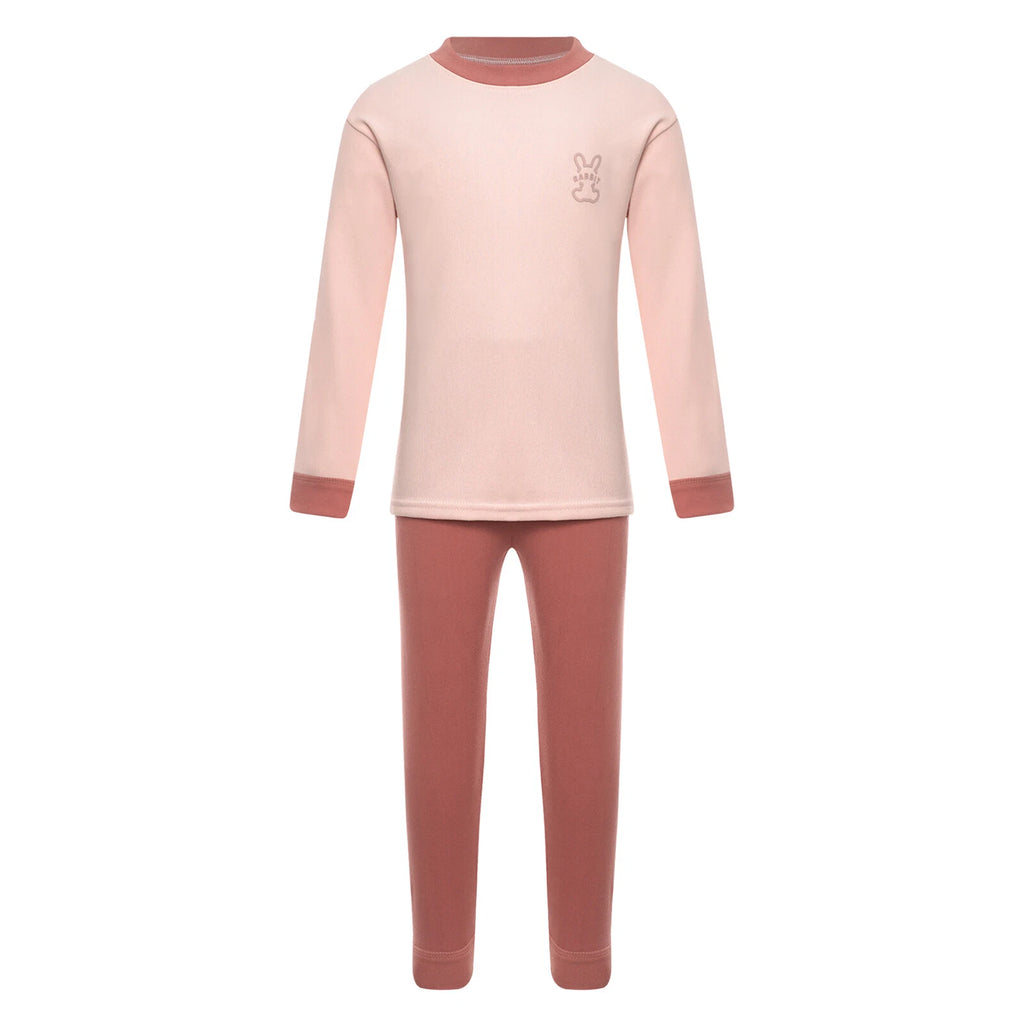 Kids Loungewear Crewneck Sleepwear Tops Pajama Set Casual Underwear T-shirt