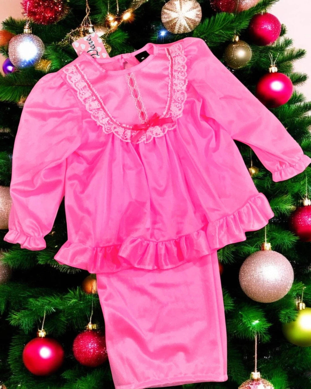 Laura Dare Girls Long Sleeve PJ Set (see colors)