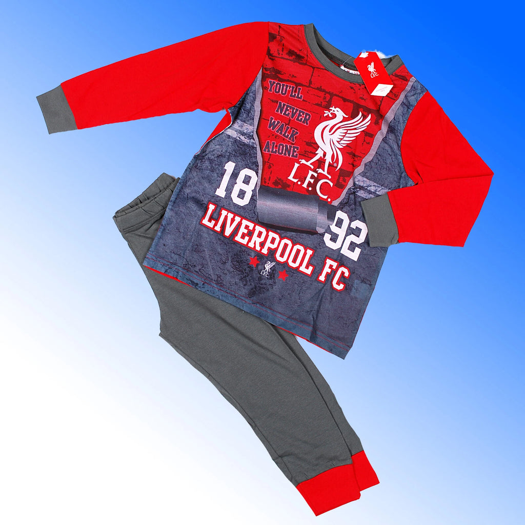 Boys Liverpool Pyjamas  LFC  Age 3 4 5 6 7 8 9 10 11 12 13 Years