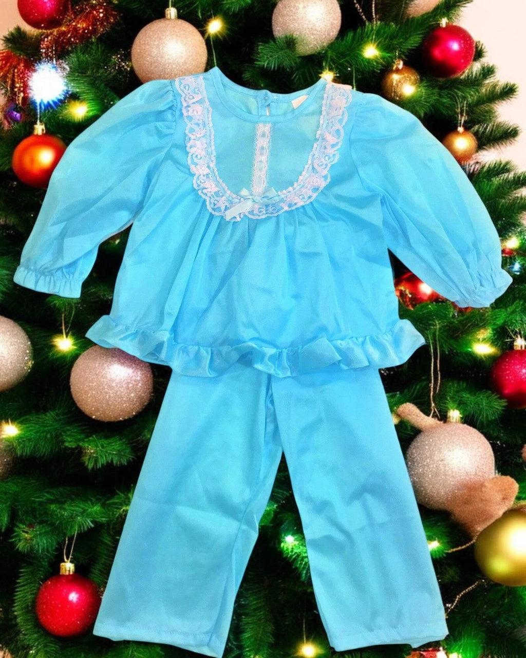 Laura Dare Girls Long Sleeve PJ Set (see colors)