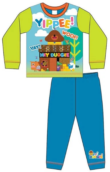 Boy's HEY DUGGEE Pyjamas / PJs in a Choice of 6 Styles  Sizes 18 months-5 years