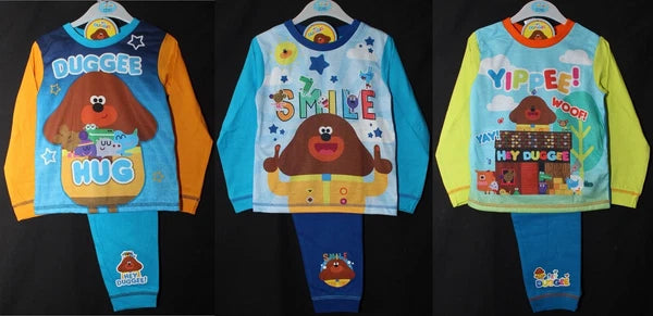Boy's HEY DUGGEE Pyjamas / PJs in a Choice of 6 Styles  Sizes 18 months-5 years