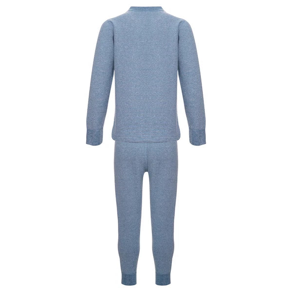 Kids Boys Girls Underwear T-shirt Pajama Set With Pants Nightwear Winter Tops