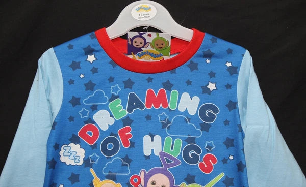 TELETUBBIES Boy's Pyjamas/Blue PJs in a Choice of Styles Sizes 12 months-4 years