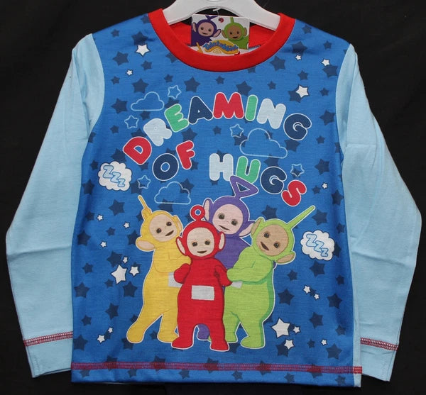 TELETUBBIES Boy's Pyjamas/Blue PJs in a Choice of Styles Sizes 12 months-4 years