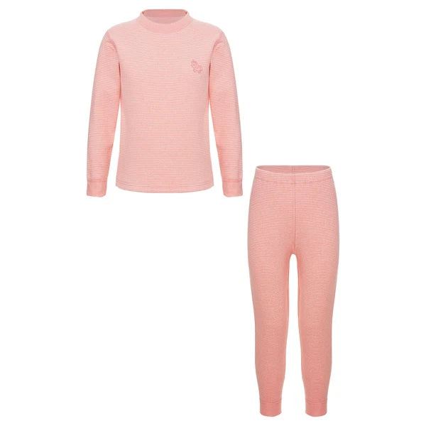 Kids Boys Girls Underwear T-shirt Pajama Set With Pants Nightwear Winter Tops