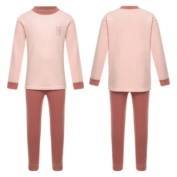 Kids Loungewear Crewneck Sleepwear Tops Pajama Set Casual Underwear T-shirt