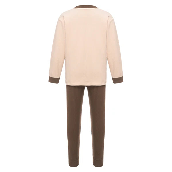 Kids Loungewear Crewneck Sleepwear Tops Pajama Set Casual Underwear T-shirt